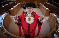 The Lord Mayor in chains